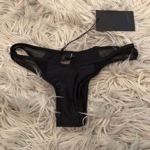 Black bikini bottoms